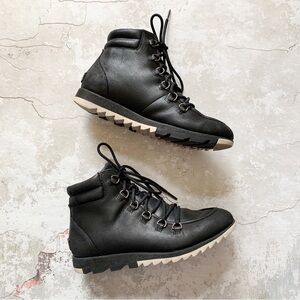 - Sorel Harlow Waterproof Lace-up Booties